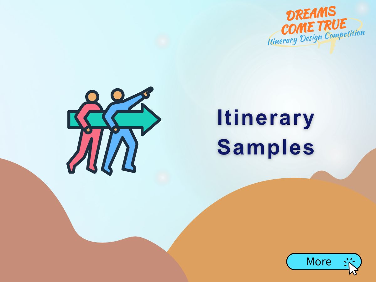 Itinerary Design Samples Mobile