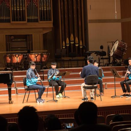 The Hong Kong students were performing