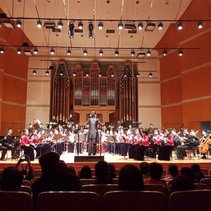 Chinese orchestra demonstration