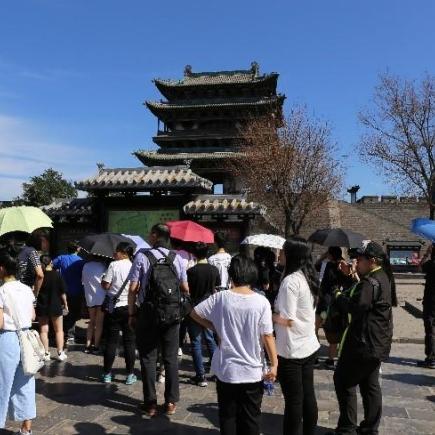 師生參訪獲列入&lt;&lt;世界文化遺產名錄&gt;&gt;的平遙古城，認識古城的面貌及其保育特色