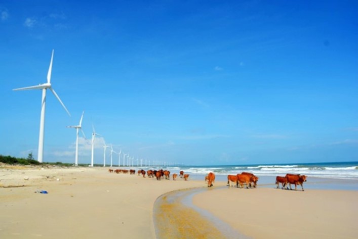 潮灘鼻風車海岸