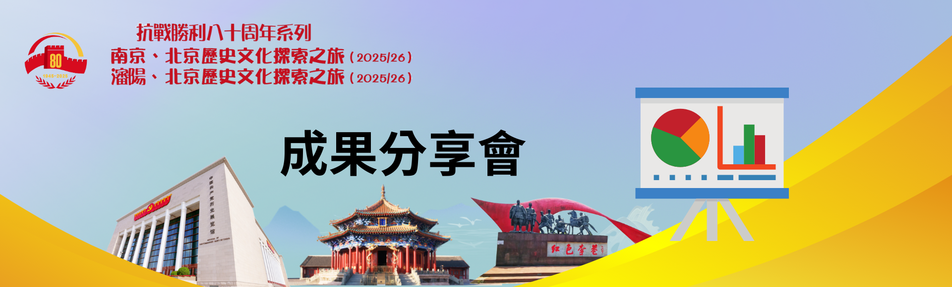 南京、北京歷史文化探索之旅及瀋陽、北京歷史文化探索之旅（2025/26） - 成果分享會